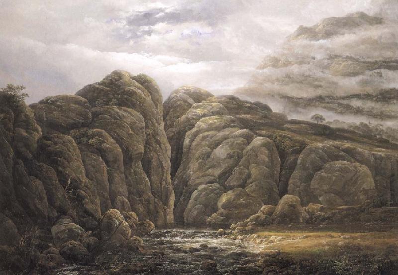 norskt berglandskap, unknow artist